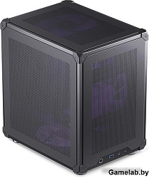 Корпус JONSBO C6 Black без БП, mini-ITX, micro-ATX, черный