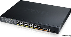 Smart L3 Lite коммутатор Zyxel NebulaFlex XMG1930-30HP, rack 19", 24xRJ-45: 1/2.5G PoE+ (4 из них Po