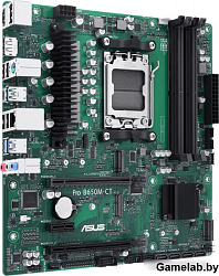 ASUS PRO B650M-CT-CSM, Socket AM5, B650, 4*DDR5,  DP+HDMI, 4xSATA3, Audio, Gb LAN, USB 3.2, USB 2.0,