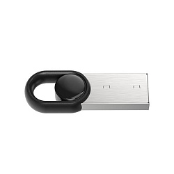 Флеш Диск Netac 32Gb UM2 NT03UM2N-032G-20BK USB2.0 серебристый/черный