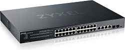 Гибридный Smart L2+ коммутатор Zyxel NebulaFlex XMG1930-30, rack 19", 24xRJ-45: 1/2.5G, 4xRJ-45: 1/2