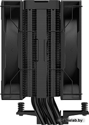Кулер DEEPCOOL AG400 DIGITAL PLUS LGA1700/1200/115X/AM5/AM4 (9шт/кор, TDP 220W, PWM, DUAL ARGB Fan 1