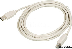 Кабель Buro BHP RET USB_BM30 USB A(m) USB B(m) 3м серый блистер