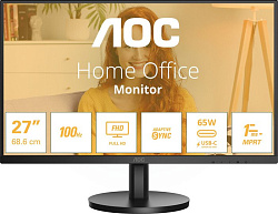 Монитор AOC 27" Basic-Line 27B3CA2 черный IPS LED 4ms 16:9 HDMI матовая 1000:1 250cd 178гр/178гр 192