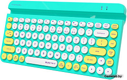 Клавиатура A4Tech Fstyler FBK30 зеленый USB беспроводная BT/Radio slim Multimedia (FBK30 AVOCADO)
