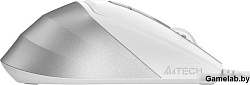 Мышь A4Tech Fstyler FM45S Air белый/серебристый оптическая (2400dpi) silent USB (7but)