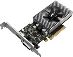 Palit PCI-E PA-GT1030 2GD4 nVidia GeForce GT 1030 2048Mb 64bit DDR4 1151/2100 DVIx1/HDMIx