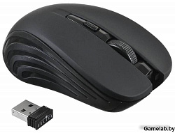 Oklick 545MW черный/черный