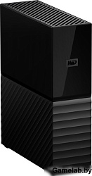 Жесткий диск WD Original USB 3.0 4Tb WDBBGB0040HBK-EESN My Book 3.5" черный