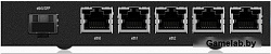 Сетевое оборудование UBIQUITI ER-X-SFP Маршрутизатор 5x Ethernet, 1x SFP, раздача PoE