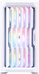 Корпус 1STPLAYER BULLET HUNTER H2 White / mATX / 4x120mm FRGB fans / H2-WH-4F1-W