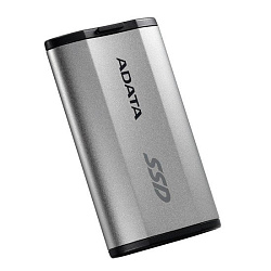 Внешний накопитель SSD ADATA 1Tb SD810 USB Type-C (2000/2000 Mb/s) metal case grey (SD810-1000G-CSG)