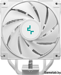 Кулер DEEPCOOL AG400 DIGITAL WH ARGB LGA1700/1200/115X/AM5/AM4 (9шт/кор, TDP 220W, PWM, ARGB Fan 120