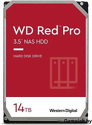Жесткий диск WD SATA-III 14TB WD142KFGX NAS Red Pro (7200rpm) 512Mb 3.5"