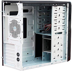 MidiTower Powerman BA831BK PM-600ATX-F U3.0*2+A(HD) ATX, mATX
