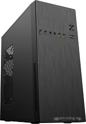 Корпус MidiTower Powerman DA812BK Black PM-500ATX-F 2*USB 2.0+2*USB 3.0 Audio ATX