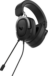 Наушники TUF GAMING H3 GUN METAL Headset w/ Mic Wired (3.5mm) 294g 20-20000Hz 50mm Drivers RTL (90YH