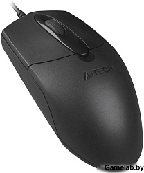 Мышь A4Tech OP-720S черный оптическая (1200dpi) silent USB (2but)