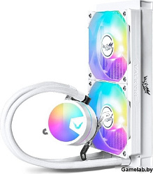 Система водяного охлаждения Valkyrie A240 ARGB White / 2x120mm ARGB fans, 230W TDP, 32.8dBA / HW A24