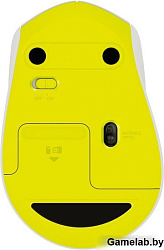 Мышь Logitech M330 Silent Plus белый оптическая (1000dpi) беспроводная USB (2but)