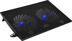 Подставка для ноутбука Digma D-NCP170-2H 17"390x270x25мм 2xUSB 2x 160ммFAN 700г черный