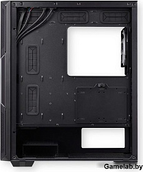 XPG STARKER BLACK (STARKER-BKCWW) (Midi-Tower, черный, TG, 120mm ARGB fan + 120mm fan)