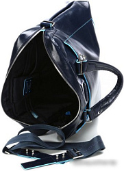 Деловая сумка Piquadro Blue Square CA3335B2/BLU2 с отделением для ноутбука синий натур.кожа