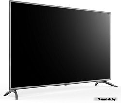Телевизор LED Starwind 55" SW-LED55UG400 Яндекс.ТВ стальной 4K Ultra HD 60Hz DVB-T DVB-T2 DVB-C DVB-