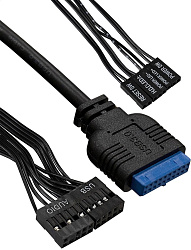 Корпус MIDITOWER CP-606U-AB350 ATX PSU EX292994RUS EXEGATE