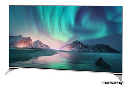 Телевизор QLED Hyundai 50" H-LED50QBU7500 Android TV Frameless черный 4K Ultra HD 60Hz DVB-T DVB-T2 