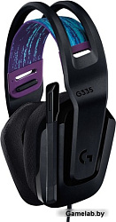 Наушники с микрофоном Logitech G335 черный накладные оголовье (981-000978)