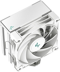 Кулер DEEPCOOL AK400 WH LGA1700/1200/115X/AM4 (18шт/кор, TDP 260W, PWM, Fan 120mm, 4 тепл. трубки, б