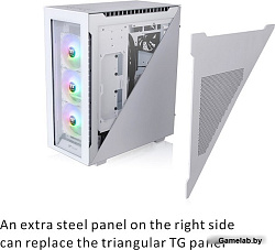 Thermaltake Divider 500 TG Snow ARGB CA-1T4-00M6WN-01 White/Win/SPCC/Tempered Glass*4/120mm ARGB Fan