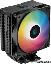 Кулер DEEPCOOL AG400 DIGITAL BK ARGB LGA1700/1200/115X/AM5/AM4 (9шт/кор, TDP 220W, PWM, ARGB Fan 120