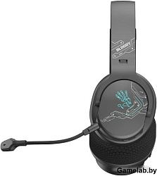 Наушники с микрофоном A4Tech Bloody GR370 черный мониторные BT оголовье (GR370)