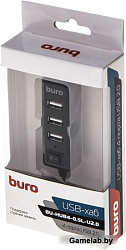Разветвитель USB 2.0 Buro BU-HUB4-0.5L-U2.0