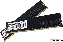 DDR 4 DIMM 32Gb (16Gbx2) PC25600, 3200Mhz, PATRIOT Signature (PSD432G3200K) (retail)