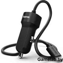 Автомобильное зар./устр. Hama H-173618 3A (PD) универсальное черный (00173618)