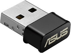 Беспроводная сетевая карта ASUS USB-AC53 Nano Двухдиапазонный беспроводной USB-адаптер стандарта 802