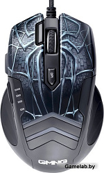 Мышь GMNG XM007 черный/серый оптическая (10000dpi) USB для ноутбука (7but)