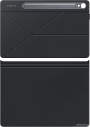 Чехол Samsung для Samsung Galaxy Tab S9/ S9 FE Smart Book Cover полиуретан черный (EF-BX710PBEGRU)
