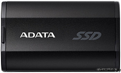 Внешний накопитель SSD ADATA 1Tb SD810 USB Type-C (2000/2000 Mb/s) metal case black (SD810-1000G-CBK