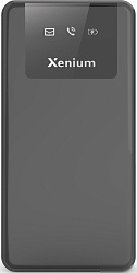Мобильный телефон XENIUM X600 темно-серый моноблок 1.77" 128x160 Nucleus 0.3Mpix GSM900/1800 MP3