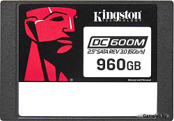 Kingston Enterprise SSD 960GB DC600M 2.5" SATA 3 R560/W530MB/s 3D TLC MTBF 2M 94 000/65 000 IOPS 175