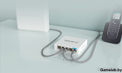 Коммутатор Keenetic KN-4610 (L2) 5x1Гбит/с 4PoE+ 60W неуправляемый
