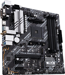 ASUS PRIME B550M-A WIFI II,  Socket AM4, B550, 4*DDR4, D-Sub+DVI+HDMI, SATA3 + RAID, Audio, Gb LAN, 