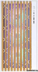 Корпус Formula TimberLine T0 белый без БП mATX 6x120mm 6x140mm 2xUSB3.0 audio