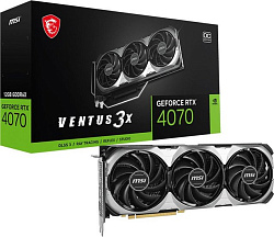 Видеокарта PCIE16 RTX4070 12GB 4070 VENTUS 3X E 12G OC MSI