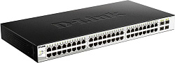 Коммутатор D-LINK DGS-1210-52/ME/B1A Коммутатор D-Link DGS-1210-52/ME/B1A Управляемый коммутатор 2 у