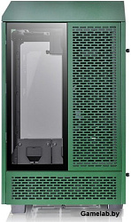Корпус Thermaltake The Tower 100 Racing Green черный без БП miniITX 1x120mm 3x140mm 2xUSB3.0 audio b
